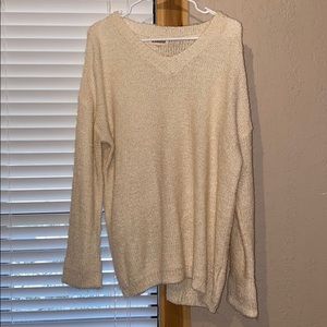 Cream sweater